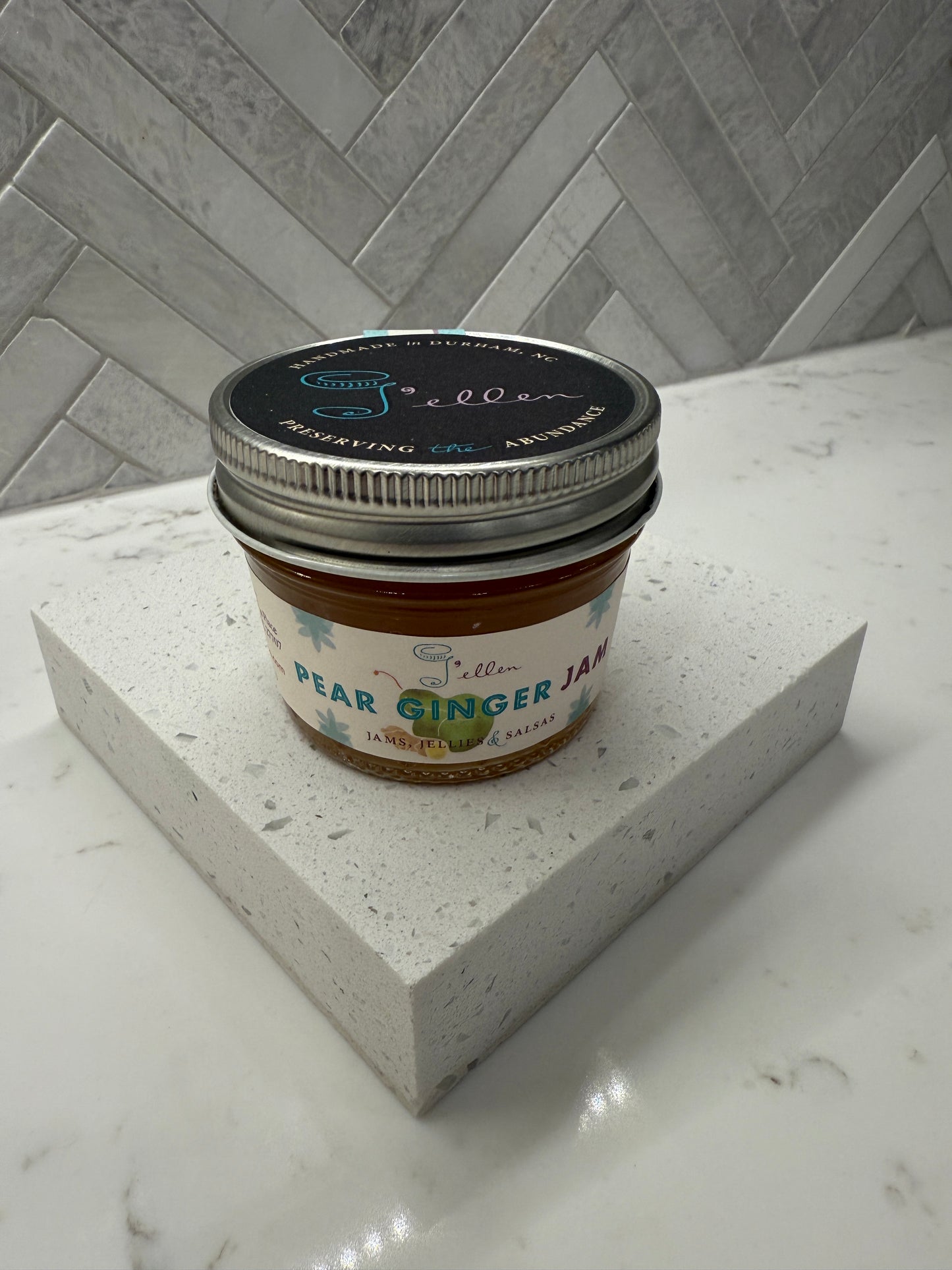 Pear Ginger Jam – Delicate Pear Sweetness with a Warm Ginger Kick