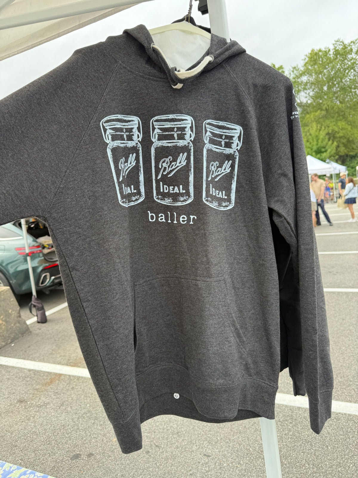 Heather Gray baller sweatshirt