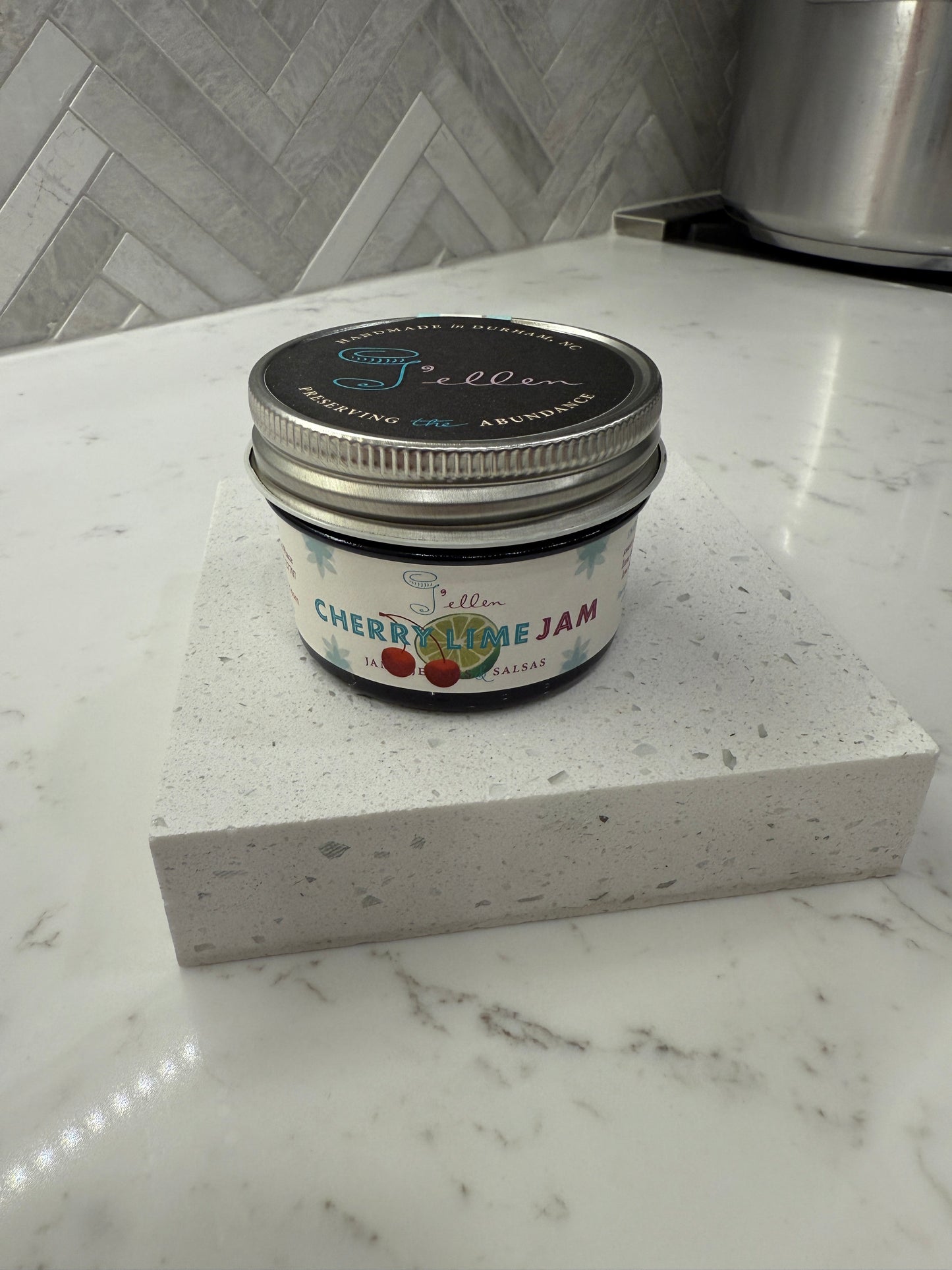 Cherry Lime Jam – Sweet Cherry Meets Bright, Tangy Lime