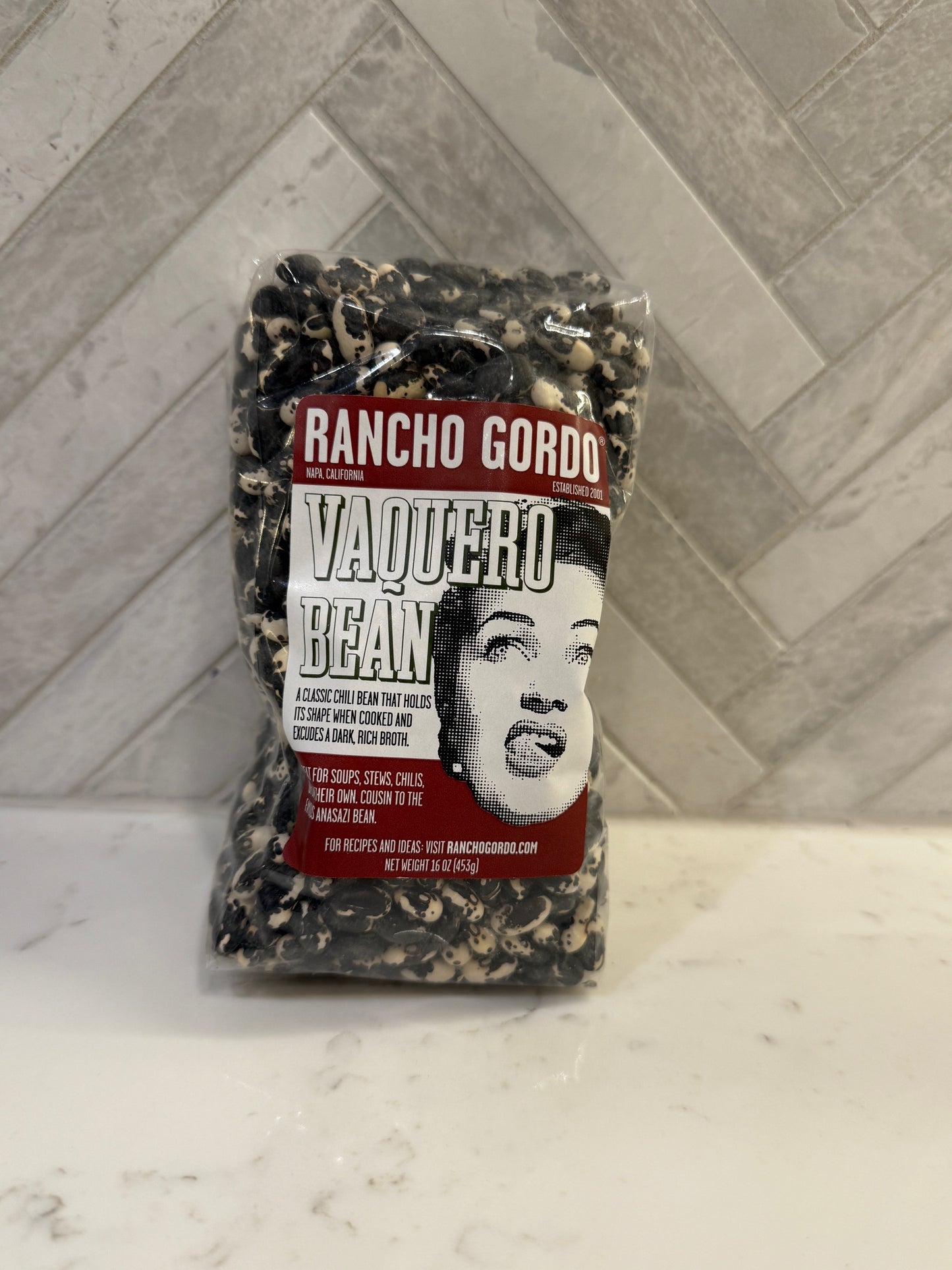 Rancho Gordo Vaquero dried heirloom beans
