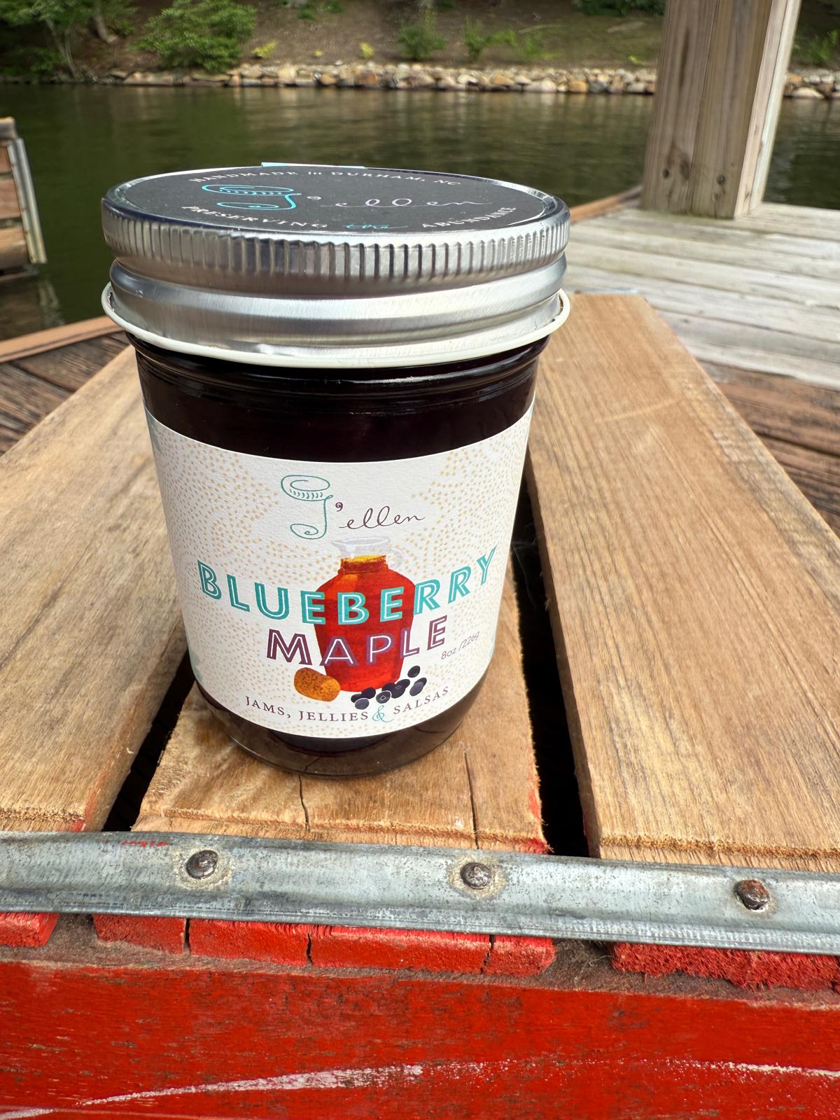 Blueberry Maple Jam -  – Juicy Blueberries with a Cozy Maple Warmth