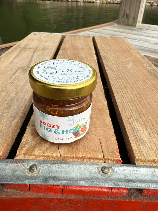 Boozy Fig Honey Jam – Earthy, Elegant, and Lightly Sweet
