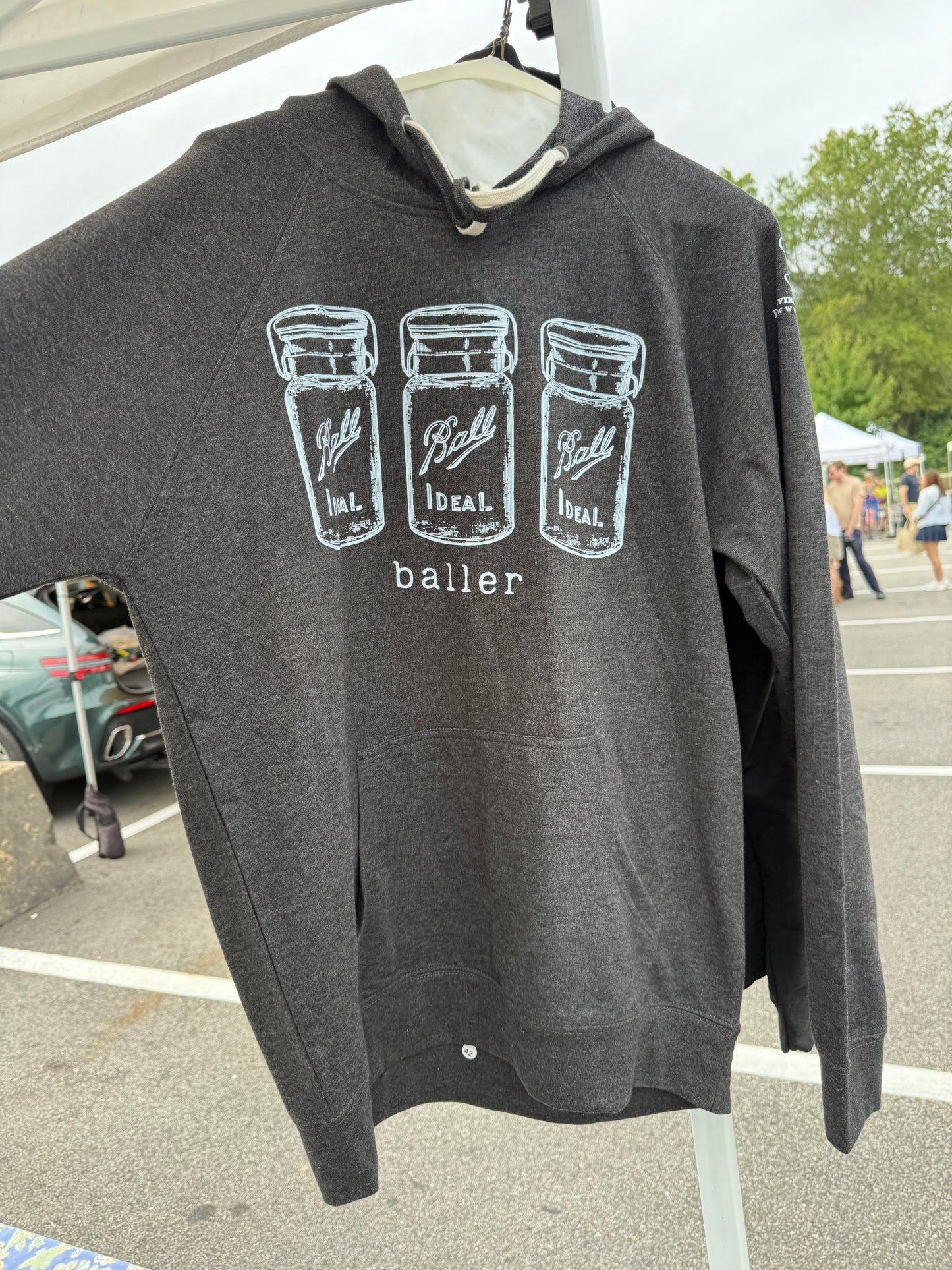 Heather Gray baller sweatshirt