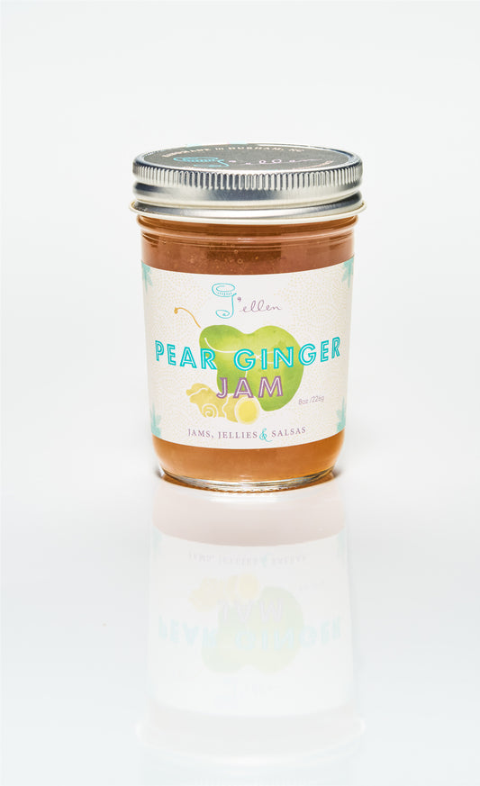 Pear Ginger Jam – Delicate Pear Sweetness with a Warm Ginger Kick