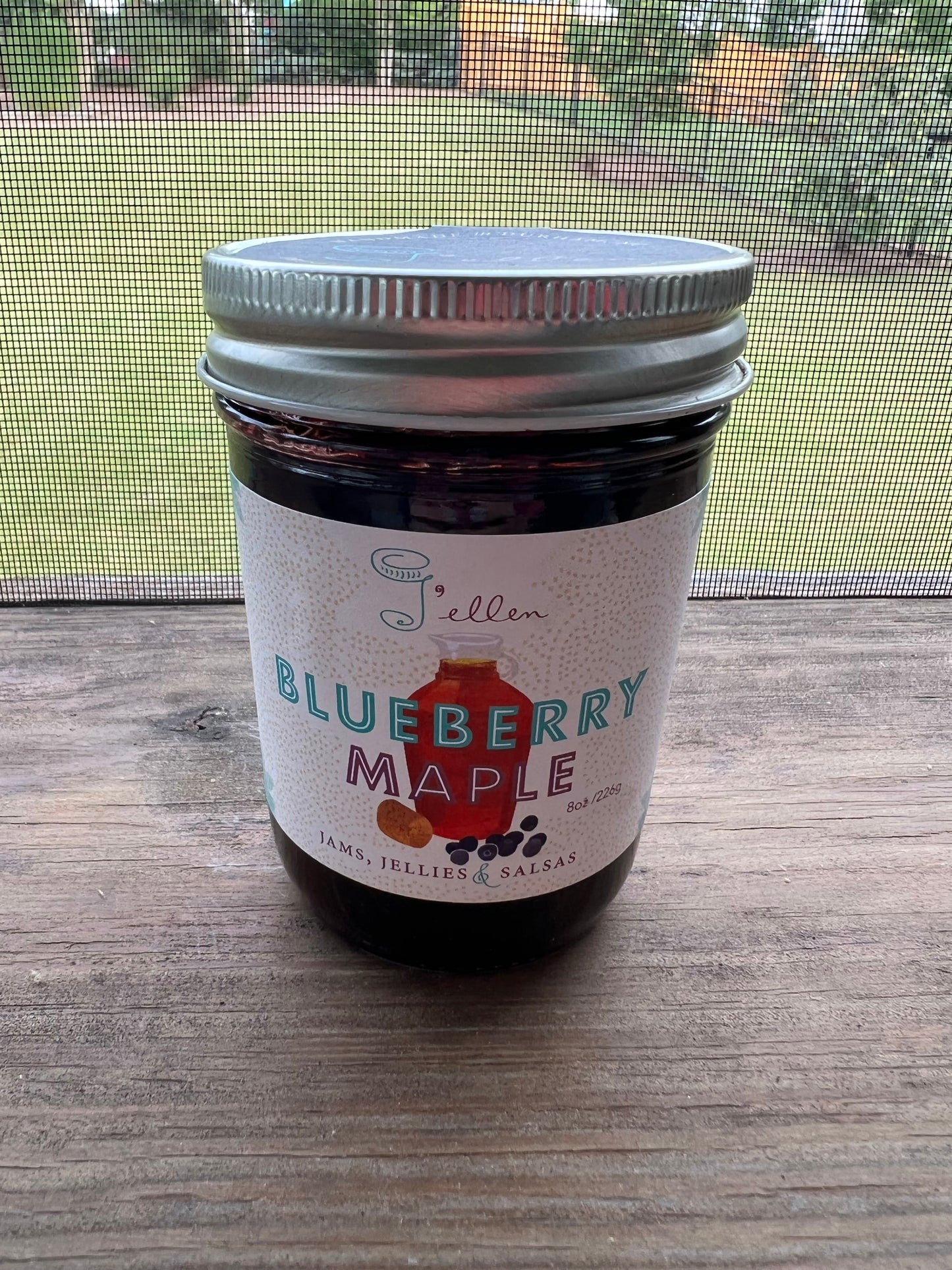 Blueberry Maple Jam -  – Juicy Blueberries with a Cozy Maple Warmth