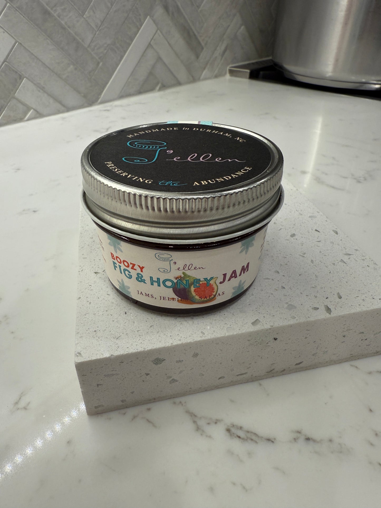 Boozy Fig Honey Jam – Earthy, Elegant, and Lightly Sweet