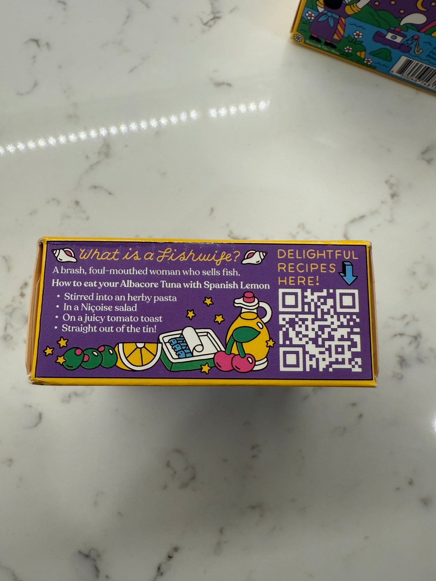 Fishwife's Albacore Tuna packed in Spanish olive oil with Spanish lemon